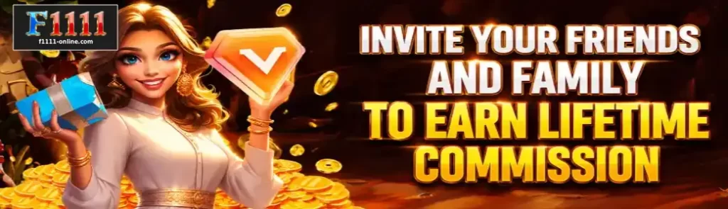 F1111 casino rewards and VIP club